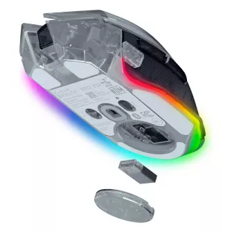 Gejmerski miševi - Basilisk V3 Pro 35K - Ergonomic Wireless Gaming Mouse - Phantom White Edition