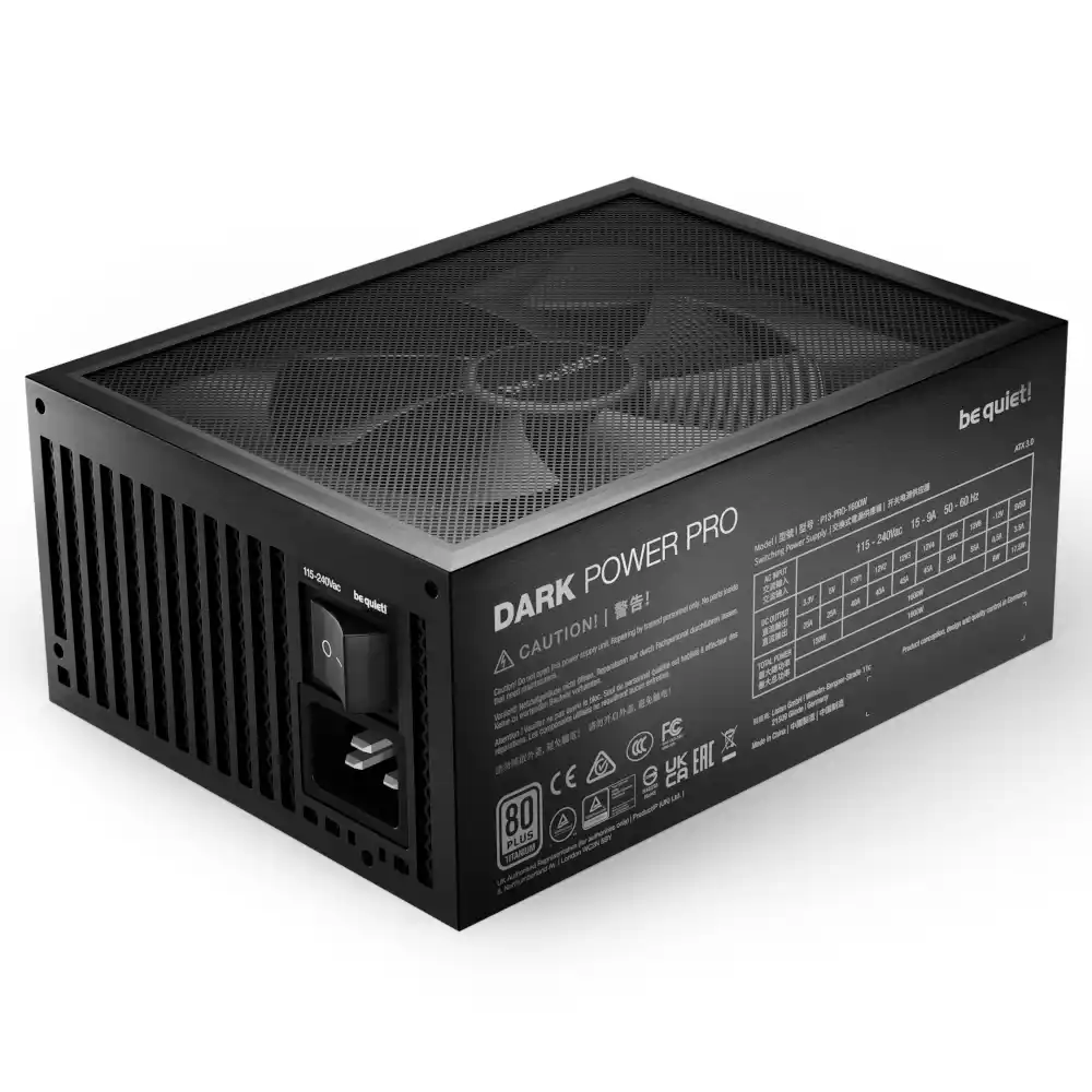 Napajanja - Napajanje Be Quiet Dark Power PRo 13 1600W BN332 Titanium Modularno ATX3.1