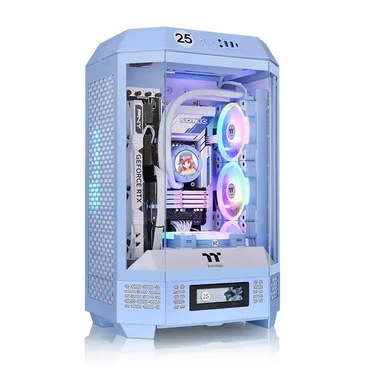Kućišta - Kućište ThermalTake The Tower 300 Hydrangea blue