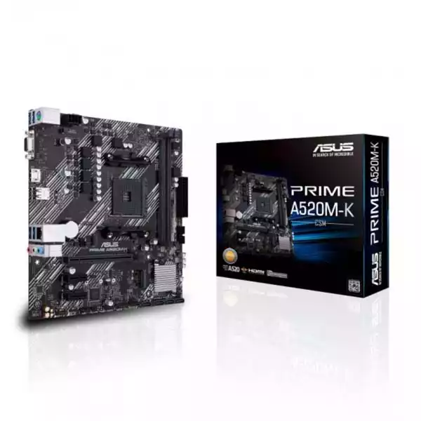 Matične ploče - Matična ploča AM4 Asus Prime A520M-K VGA/HDMI/M.2
