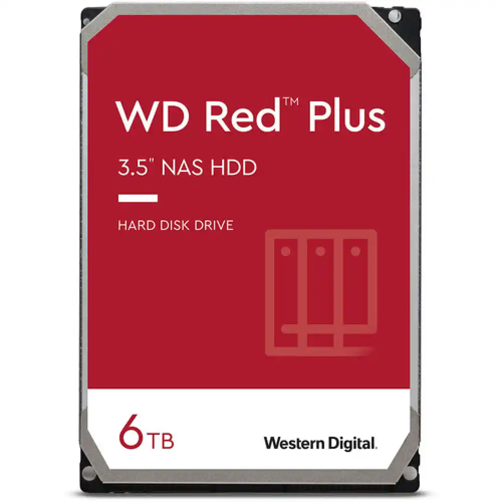 Hard diskovi - Hard disk 6TB SATA3 Western Digital Caviar 256 MB WD60EFPX Red Plus