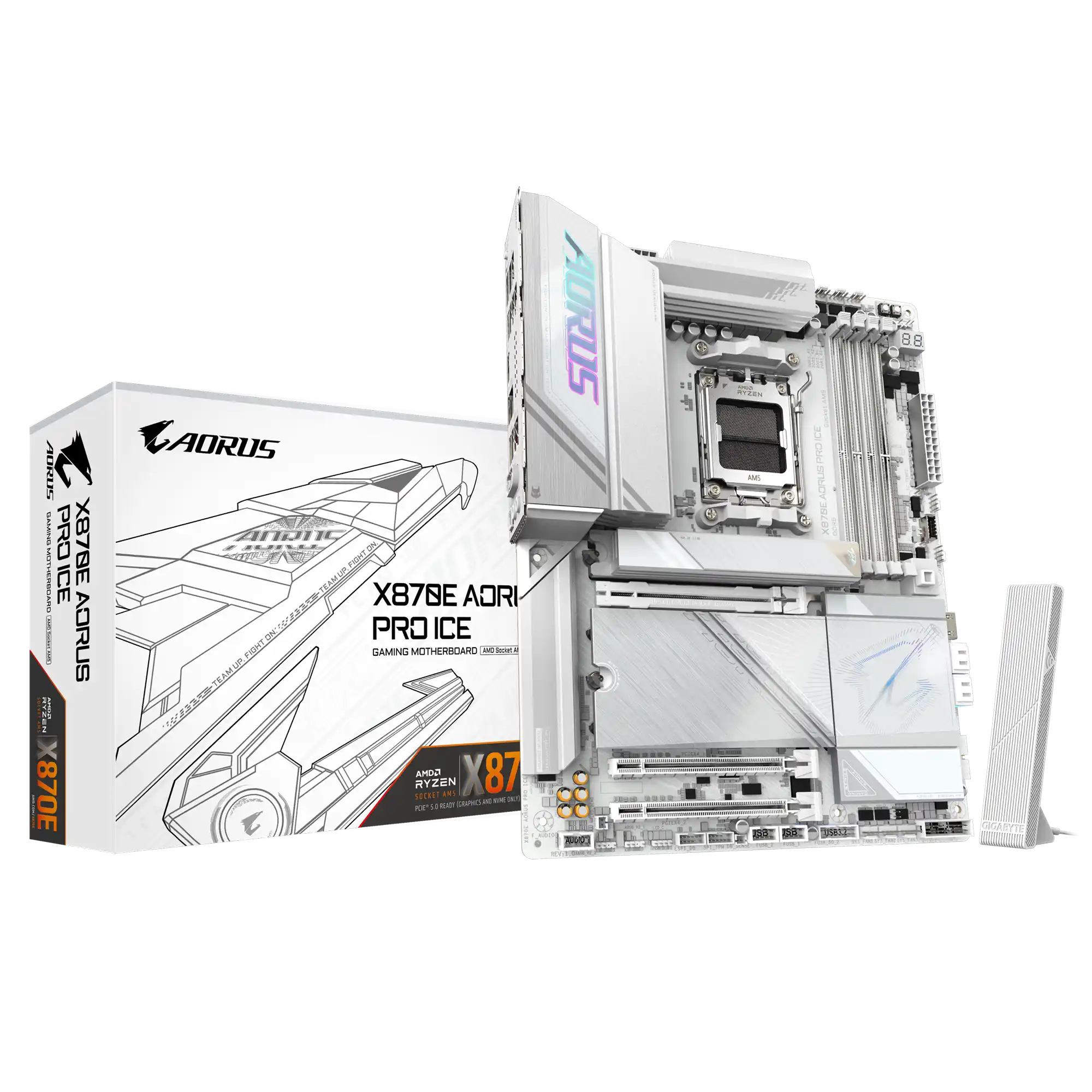 Matične ploče - Matična ploča Gigabyte AM5 X870E AORUS PRO ICE