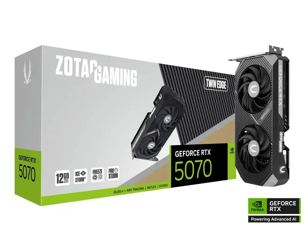 Grafičke karte - Grafička karta Zotac Gaming Geforce RTX 5070 Twin Edge 12GB DDR7 192 bit 3xDP/HDMI