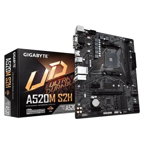 Matične ploče - Matična ploča AM4 Gigabyte A520M S2H VGA/DVI/HDMI/M.2