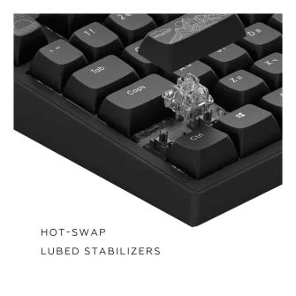 Gejmerske tastature - Dark Project ALU Terra Nostra Black - Wired Gaming Keyboard (ANSI/UA)
