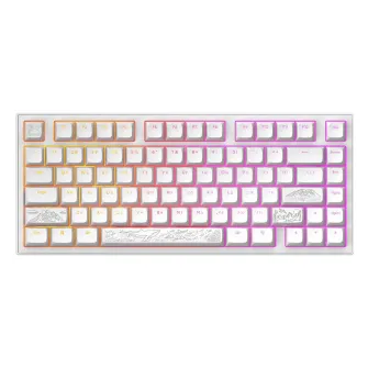 Gejmerske tastature - Dark Project ALU Terra Nostra White - Wired Gaming Keyboard (ANSI/UA)
