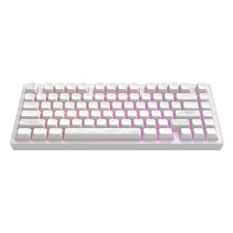 Gejmerske tastature - Dark Project ALU Terra Nostra White - Wired Gaming Keyboard (ANSI/UA)