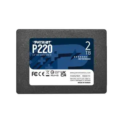 Hard diskovi - SSD 2.5 SATA3 2TB Patriot P220 550MBs/500MBs P220S2TB25