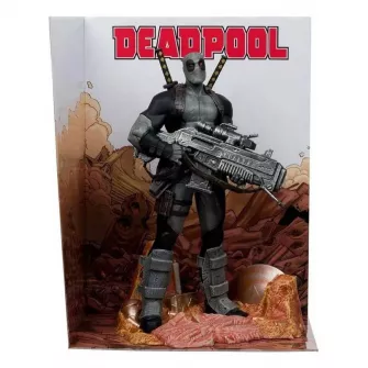 Akcione figure - Marvel Collection - Deadpool (Deadpool #1) (Grey Suit Chase) 1:6TH Statue (WV5)
