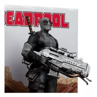 Akcione figure - Marvel Collection - Deadpool (Deadpool #1) (Grey Suit Chase) 1:6TH Statue (WV5)