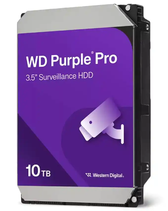 Hard disk 10TB SATA3 Western Digital 256MB  WD102PURP  Purple Pro