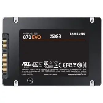 Hard diskovi - SSD 2.5 SATA III 250GB Samsung 870 EVO MZ-77E250B/EU