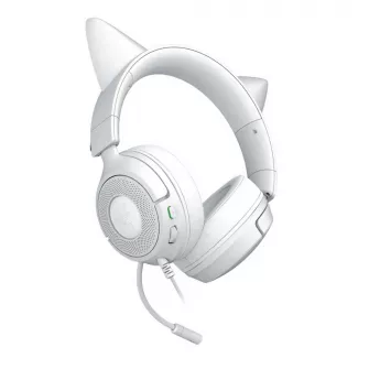 Gejmerske slušalice - Kraken Kitty V3 X - Wired Kitty Headset for Gaming - White Edition