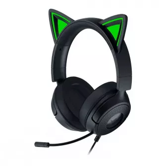 Gejmerske slušalice - Kraken Kitty V3 X - Wired Kitty Headset for Gaming - Black