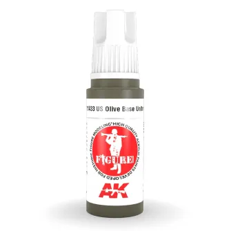 Boje za makete - 3GEN Acrylic US Olive Base Uniform