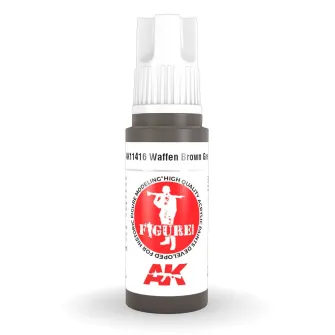 Warhammer boje - 3GEN Acrylic Waffen Brown Grey