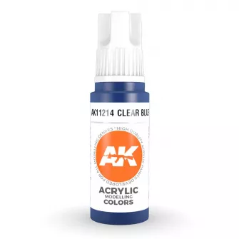 Boje za makete - 3GEN Acrylic Clear Blue 17ml