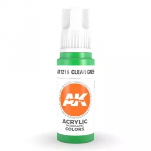 3GEN Acrylic Clear Green 17ml