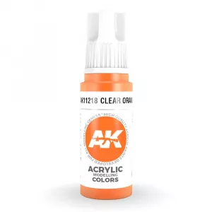 3GEN Acrylic Clear Orange 17ml