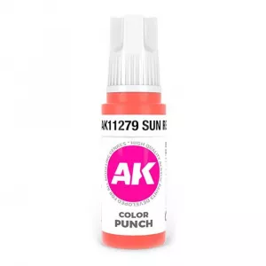 3GEN Acrylic Sun Red COLOR PUNCH 17 ml