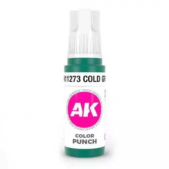Boje za makete - 3GEN Acrylic Cold Green COLOR PUNCH 17 ml