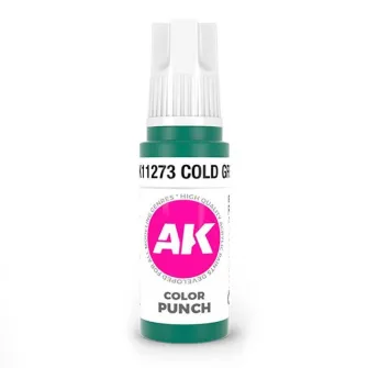 Boje za makete - 3GEN Acrylic Cold Green COLOR PUNCH 17 ml