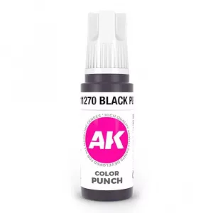 3GEN Acrylic Black Puprple COLOR PUNCH 17 ml