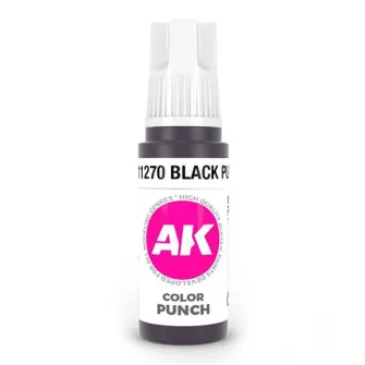 Boje za makete - 3GEN Acrylic Black Puprple COLOR PUNCH 17 ml