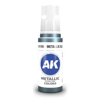 Boje za makete - 3GEN Acrylic Metallic Blue 17ml