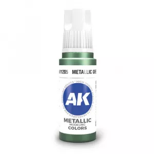 3GEN Acrylic Metallic Green 17ml