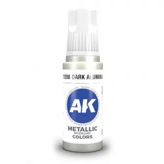 Boje za makete - 3GEN Acrylic Dark Aluminium 17ml