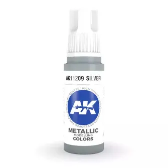 Boje za makete - 3GEN Acrylic Silver 17ml
