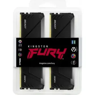 Memorije - Memorija DDR4 64GB 3600MHz (2x32) Kingston Fury Beast RGB KF436C18BB2AK2/64