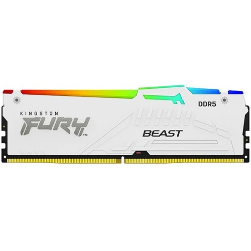 Memorija DDR5 64GB (2x32GB) 5600MHz Kingston Fury Beast White Expo KF556C36BWEAK2-64