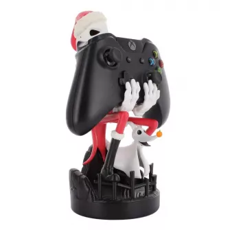 Akcione figure - The Nightmare Before Christmas: Jack Skellington Santa Suit Cable Guys Controller and Phone Stand