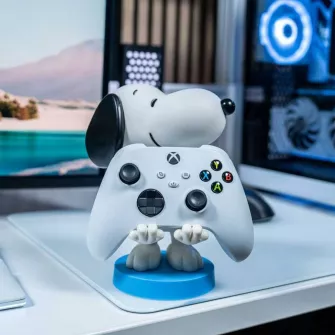Akcione figure - Peanuts: Snoopy Cable Guys Controller and Phone Stand