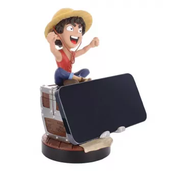 Akcione figure - Netflix: Luffy 'Wanted Poster' Cable Guys R.E.S.T Collectible Figure Device Holder