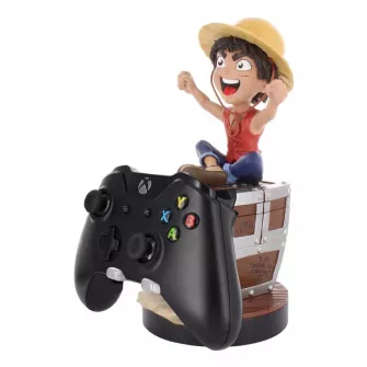 Akcione figure - Netflix: Luffy 'Wanted Poster' Cable Guys R.E.S.T Collectible Figure Device Holder