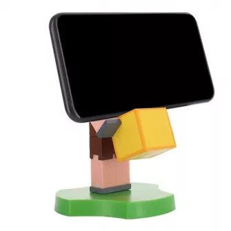 Akcione figure - Minecraft: Piglin Guys Holdems, Mini Cable Guys Phone Stand and Device Holder