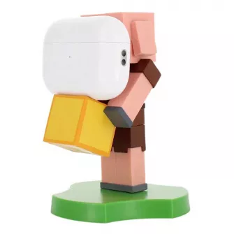 Akcione figure - Minecraft: Piglin Guys Holdems, Mini Cable Guys Phone Stand and Device Holder