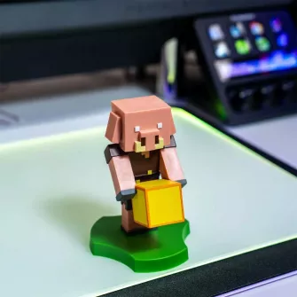 Akcione figure - Minecraft: Piglin Guys Holdems, Mini Cable Guys Phone Stand and Device Holder