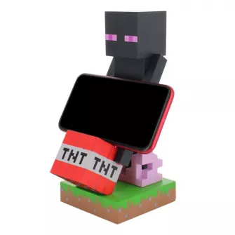 Akcione figure - Minecraft: Enderman Cable Guy Controller and Phone Stand