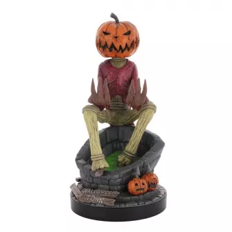 Akcione figure - The Nightmare Before Christmas: Jack Pumpkin King Cable Guys Controller and Phone Stand
