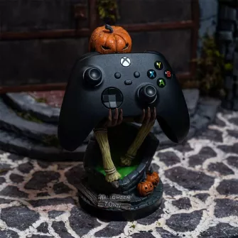 Akcione figure - The Nightmare Before Christmas: Jack Pumpkin King Cable Guys Controller and Phone Stand