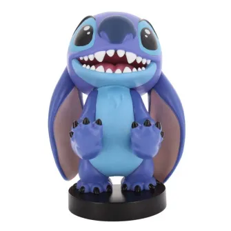Akcione figure - Lilo & Stitch: Smiley Stitch Cable Guys Controller Holder and Phone Stand