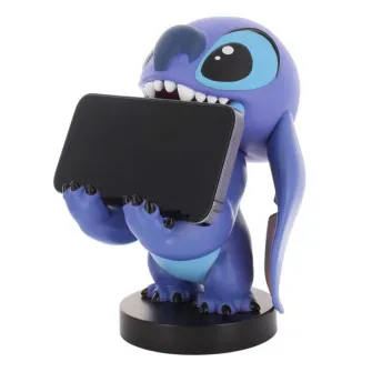 Akcione figure - Lilo & Stitch: Smiley Stitch Cable Guys Controller Holder and Phone Stand