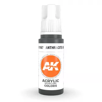 Boje za makete - 3GEN Acrylic Anthracite Grey 17ml