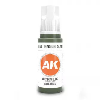 Boje za makete - 3GEN Acrylic Medium Olive Green 17ml