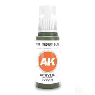 Boje za makete - 3GEN Acrylic Medium Olive Green 17ml