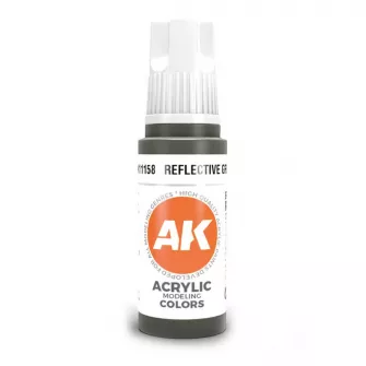 Boje za makete - 3GEN Acrylic Reflective Green 17ml